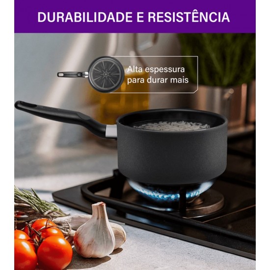 Panela 2L 20cm Robusta Grafite